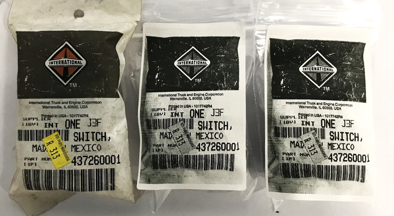 International High/Low/Off Rocker Switch 437260001 [Lot of 3] NOS