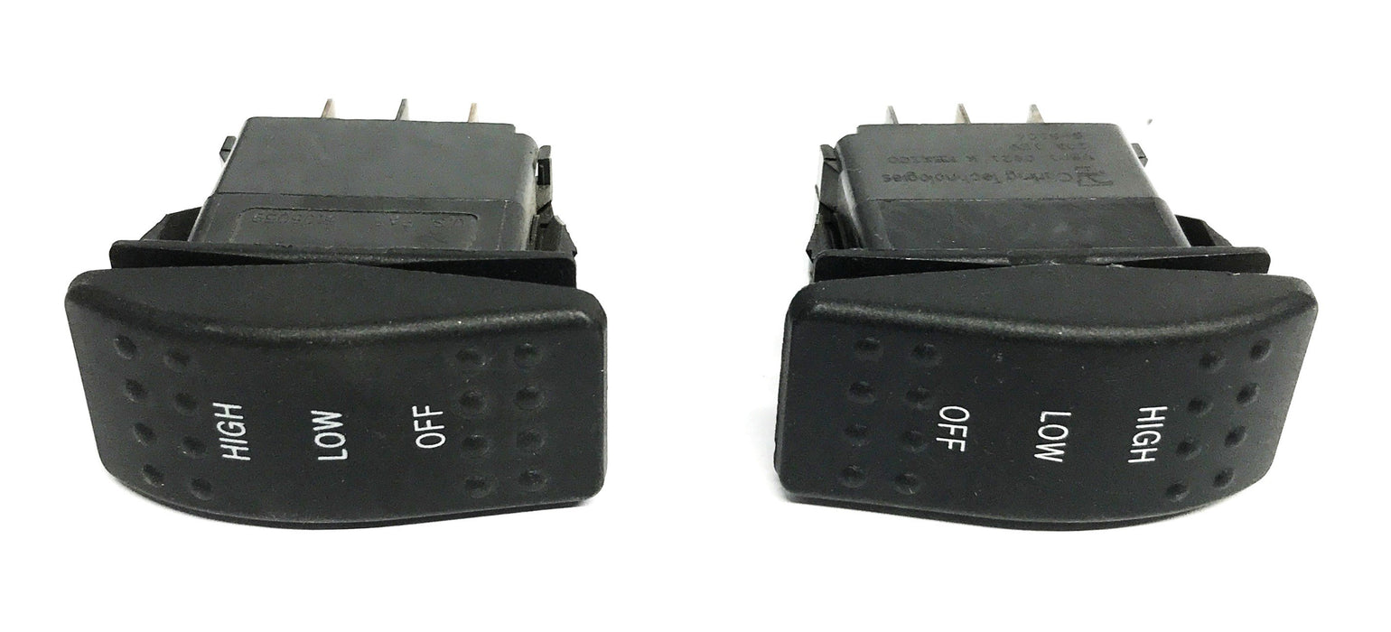 International High/Low/Off Rocker Switch 437260001 [Lot of 2] NOS