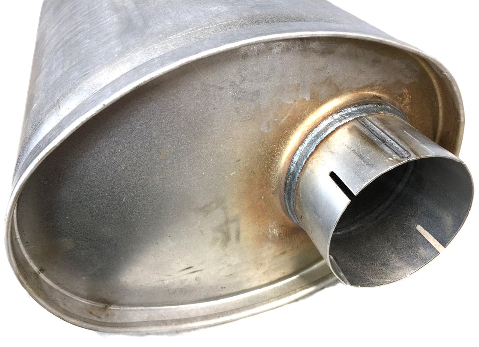 International/Ford Oval Exhaust Muffler 2018471C1 NOS