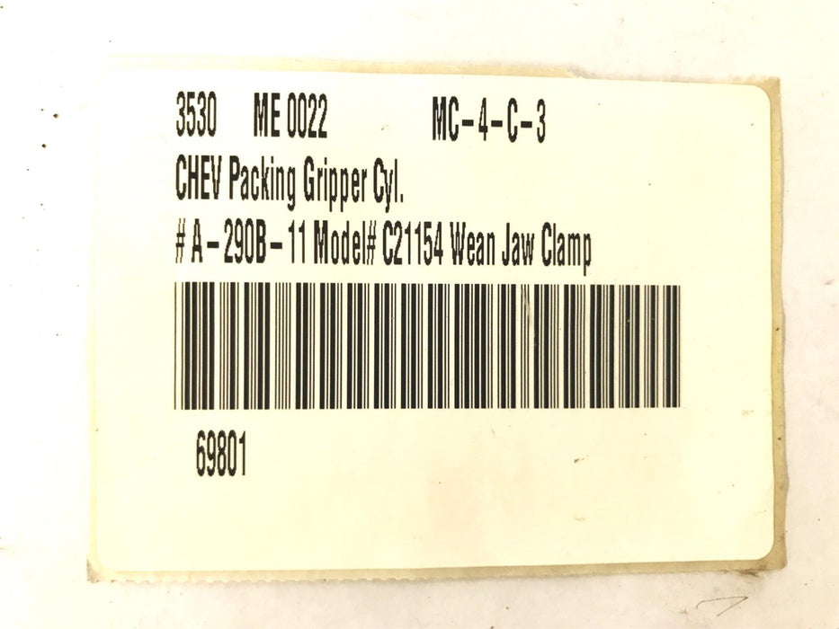 Lincoln Cylinder Rod Gland Seal Kit A290B11 [Lot of 2] NOS