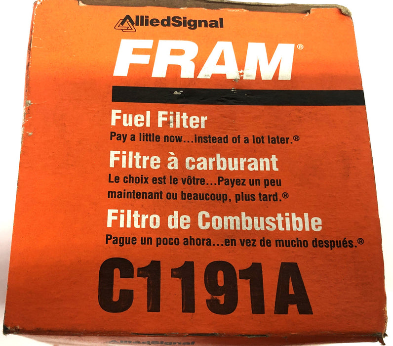 Fram Fuel Filter C1191A [Lot of 2] C1191A NOS