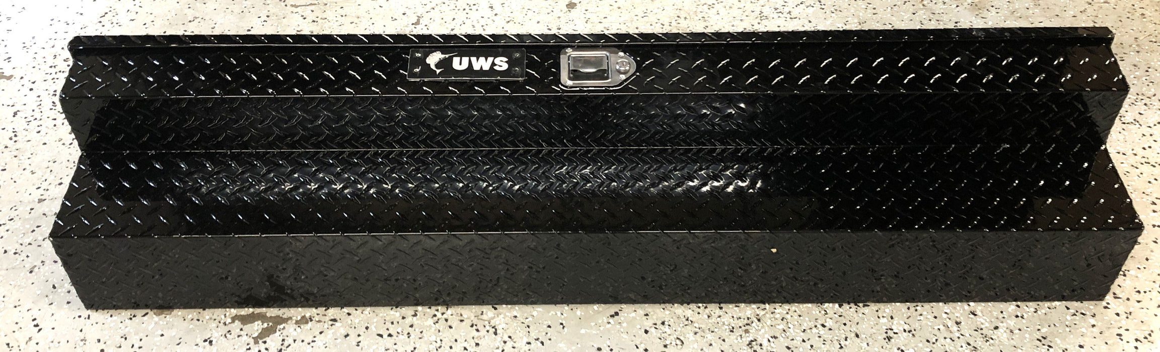 UWS Black Side Mount Aluminum Toolbox TBSM-60-BLK NOS