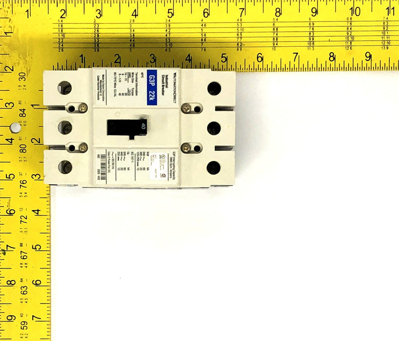 AutomationDirect Industrial Circuit Breaker Missing Hardware G3P-040 NOS