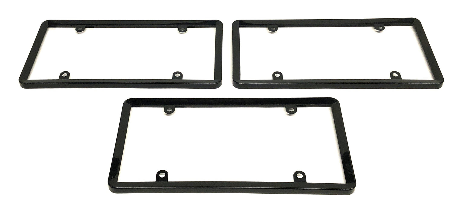 Unbranded Flatnose License Plate Frame 90060 [Lot of 3] NOS