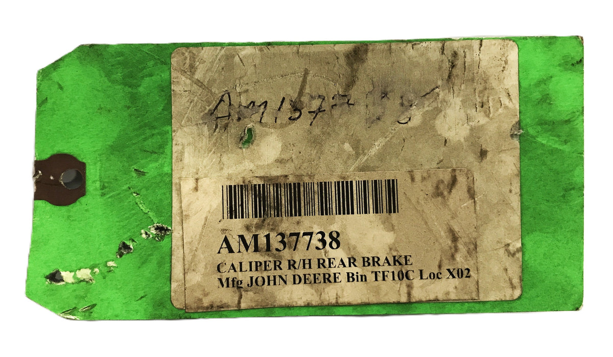 John Deere Brake Caliper Assembly AM137738 NOS