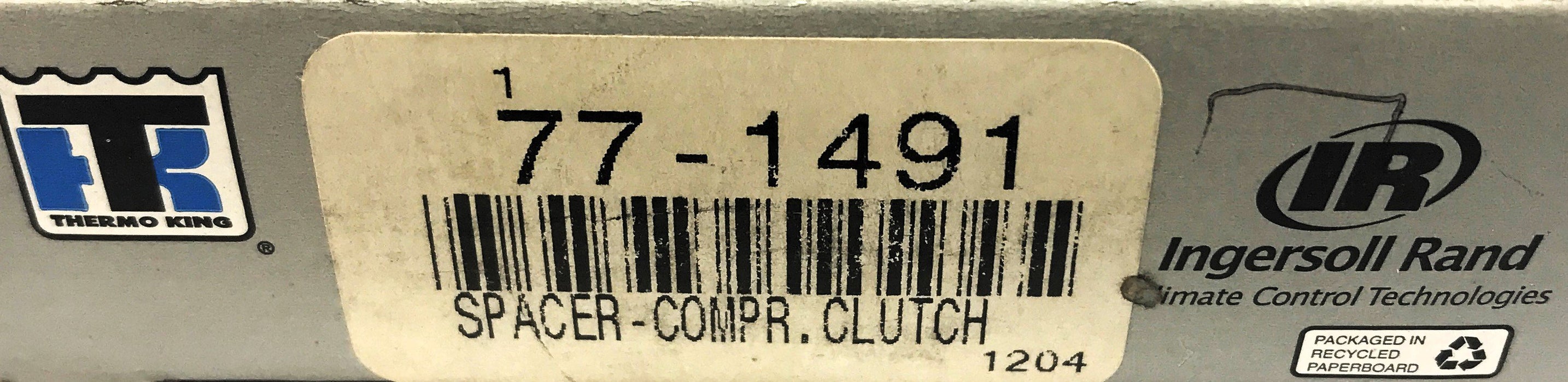 Thermo King Compressor Clutch Spacer 77-1491 [Lot of 4] NOS