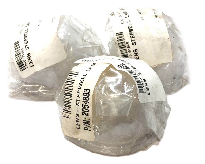 New Flyer 2-1/2" Clear Lens 2054883 [Lot of 3] NOS