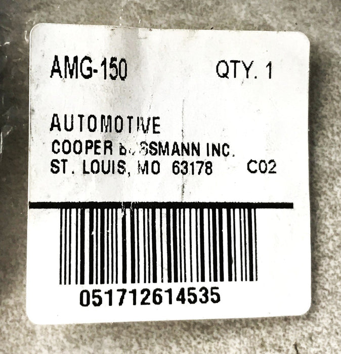 Cooper Bussmann 150-amp 32-volt Fuse AMG-150 [Lot of 3] NOS