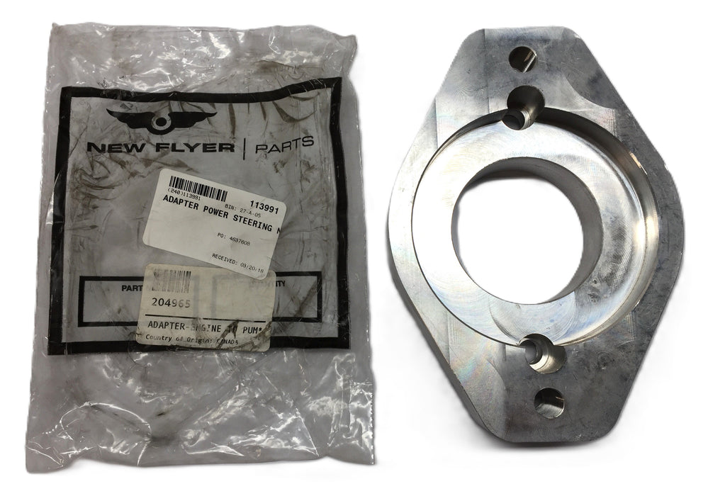 New Flyer Power Steering Adapter 204965 NOS