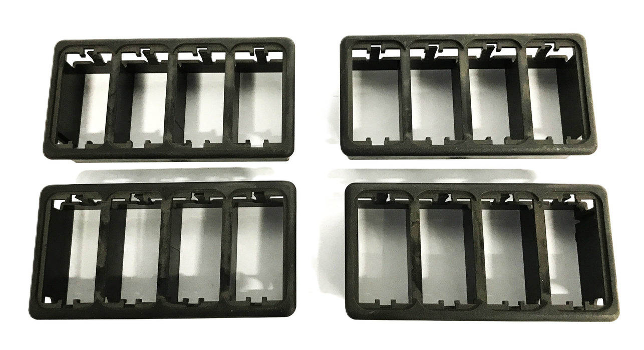 Carling Technologies 4-Position Switch Mounting Panel 00045555 [Lot of 4] NOS