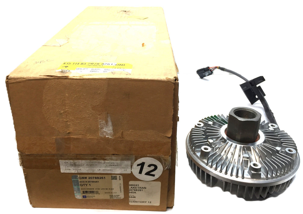 General Motors Engine Cooling Fan Clutch 20788261 NOS