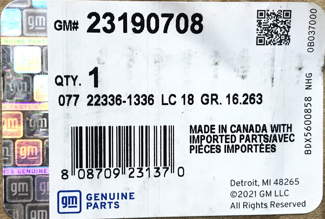 GM Liftgate Actuator Module 23190708 NOS