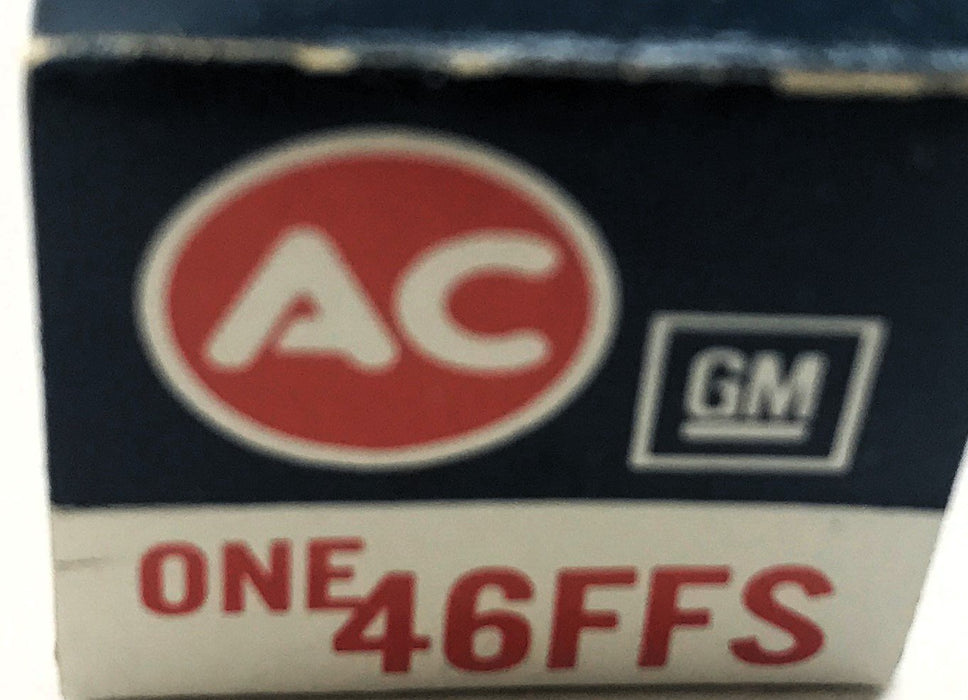 AC Box of (7) Green Striped Spark Plug 46FFS (5612950) Vintage NOS