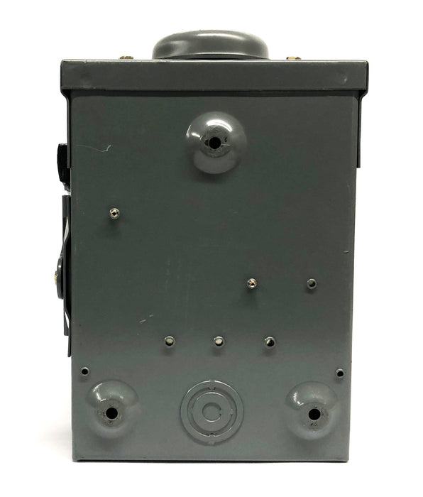 Square D 30A 240V General Duty Safety Switch DU221RB USED