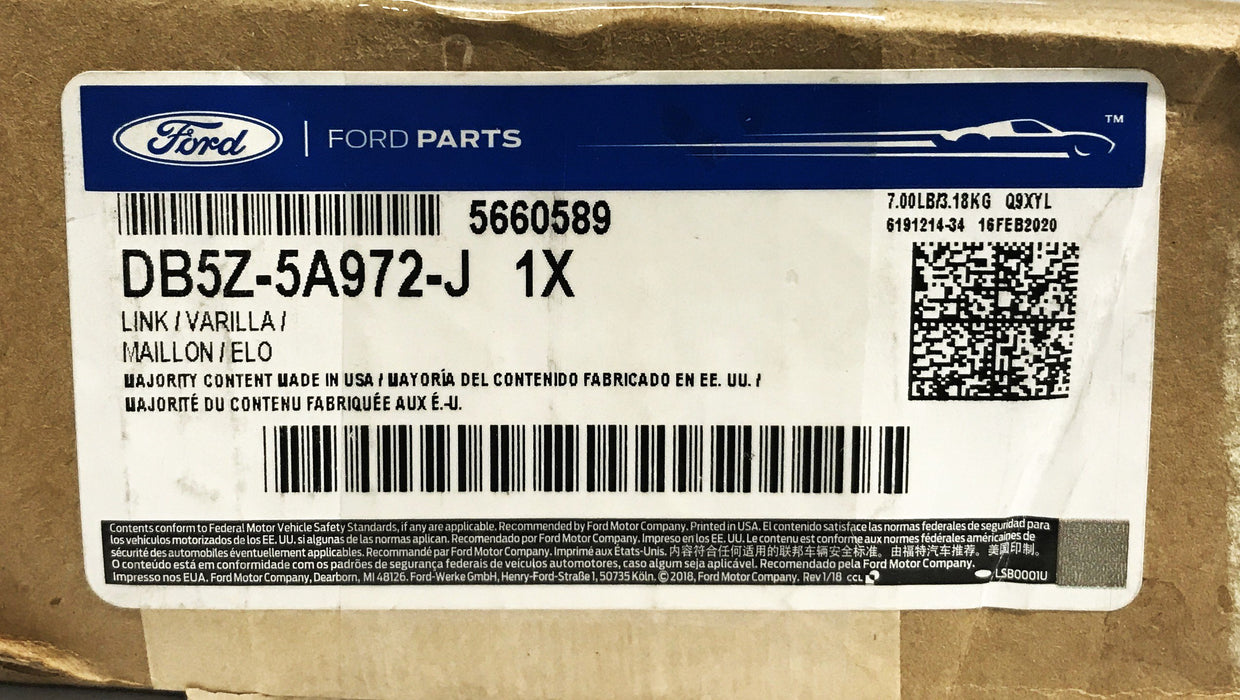 Ford Rear Suspension Tow Link Kit DB5Z-5A972-J NOS