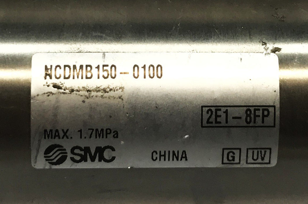 SMC Pneumatic Cylinder NCDMB150-0100 NOS