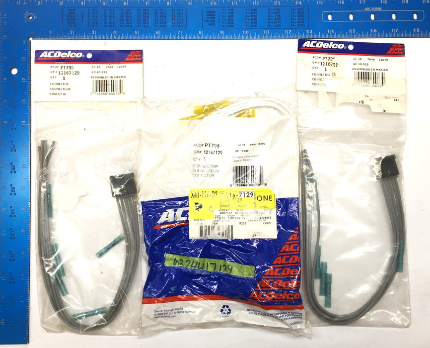 ACDelco/GM Connector PT795 (12167129) [Lot of 3] NOS