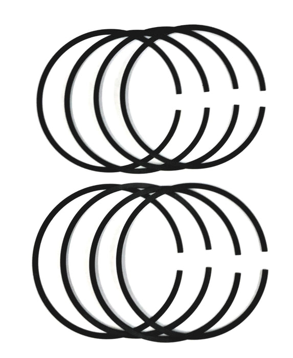 SEALED POWER 8 PIECE TOP RING SET 4" BORE BR18PF182-025 NOS