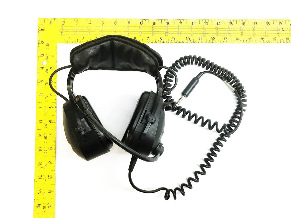 Setcom Plug-in Police Radio Headset 7B-930 [Lot of 3] USED - GTS SPECIAL