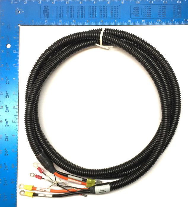 Unbranded Auxiliary 12VDC Power Wiring Harness with Plastic Sleeve 140302-96 NOS