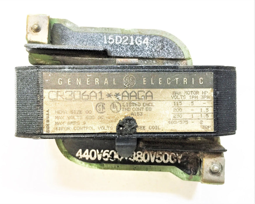 GENERAL ELECTRIC/GE Overload Relay CR306A1 USED