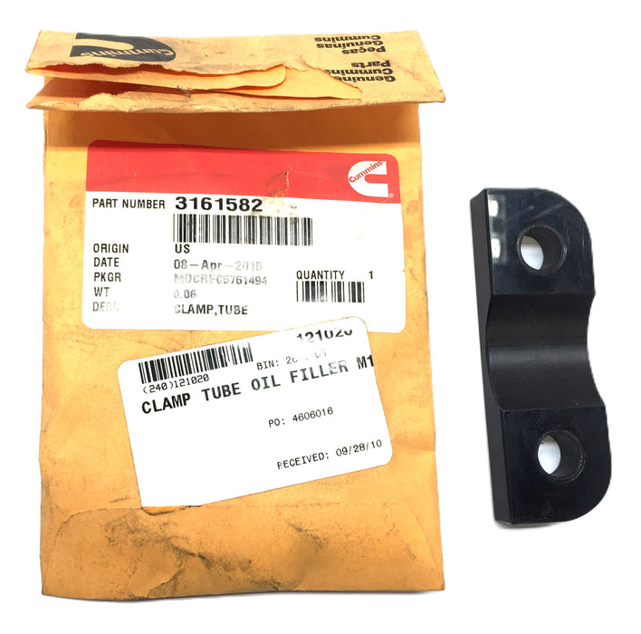 Cummins Oil Filler Tube Clamp 3161582 NOS