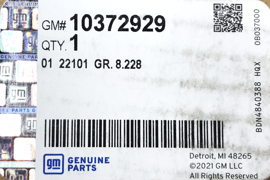 GM Rear Bumper Center Step Pad 10372929 NOS
