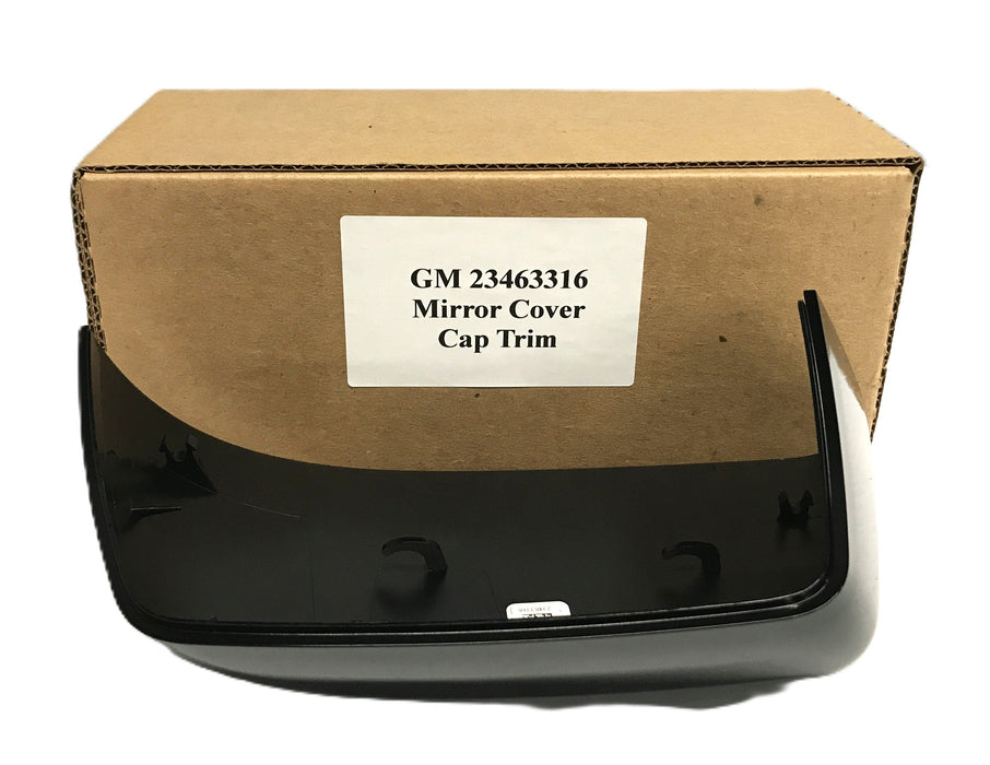 GM Rear View Mirror Cover Cap Trim 23463316 NOS