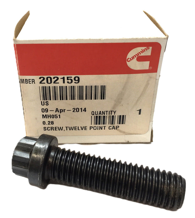 Cummins Twelve Point Cap Screw 202159 NOS