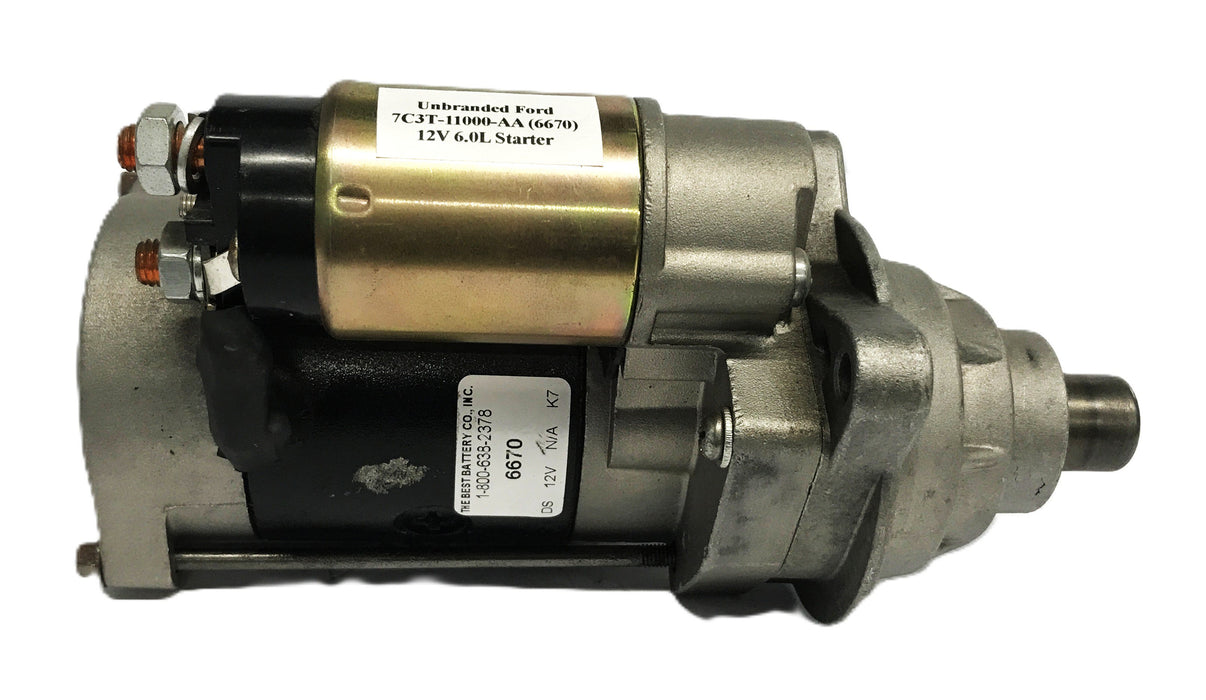 Unbranded Ford 12V 6.0 Starter 7C3T-11000-AA NOS
