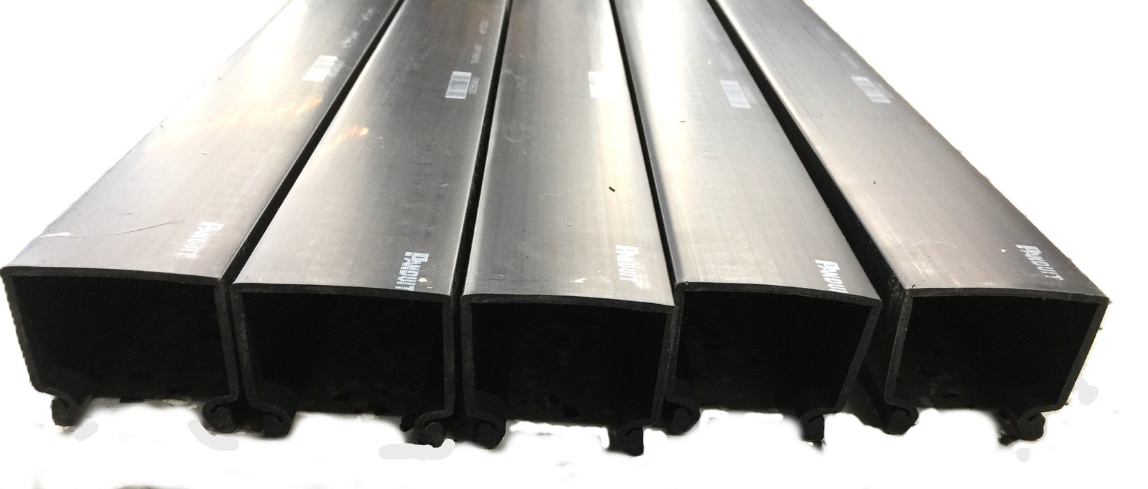 Panduit 2" x 6' Black PVC Hinged Duct Channel HS2X2BL6NM [Lot of 5] NOS