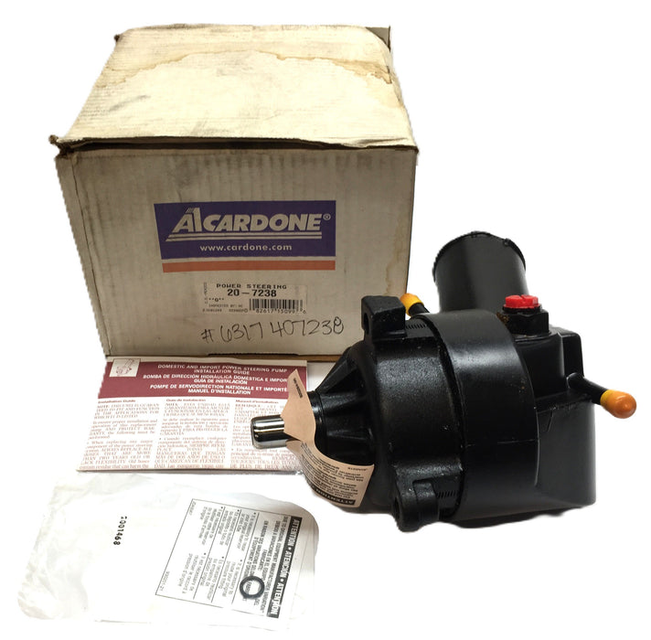 A1 Cardone Power Steering Pump 20-7238 for Ford (No Core Req.) REMANUFACTURED