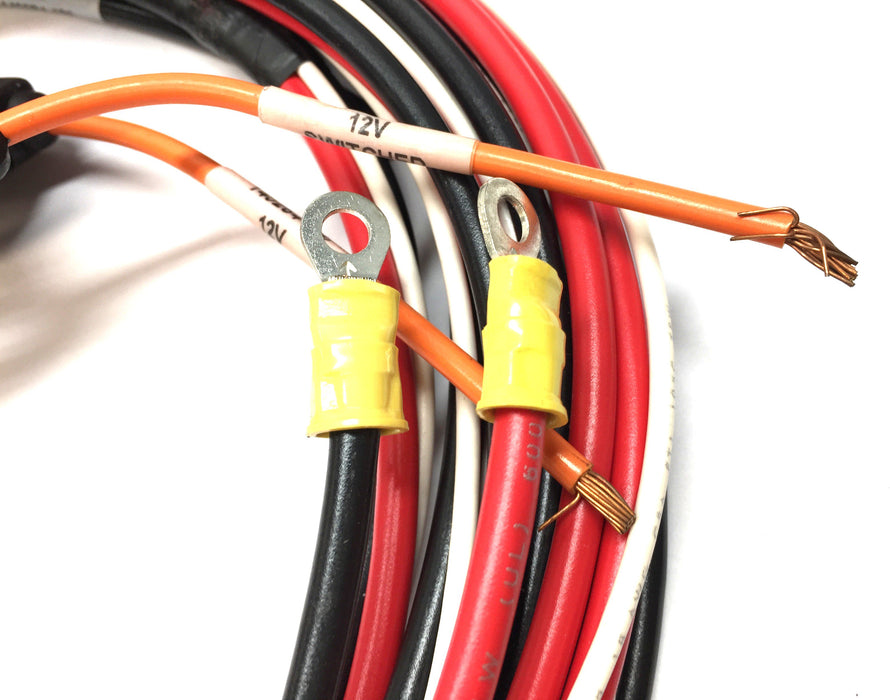 AVL Automatic Vehicle Location Power Fused Wire Assembly 140284-180 Rev.B NOS