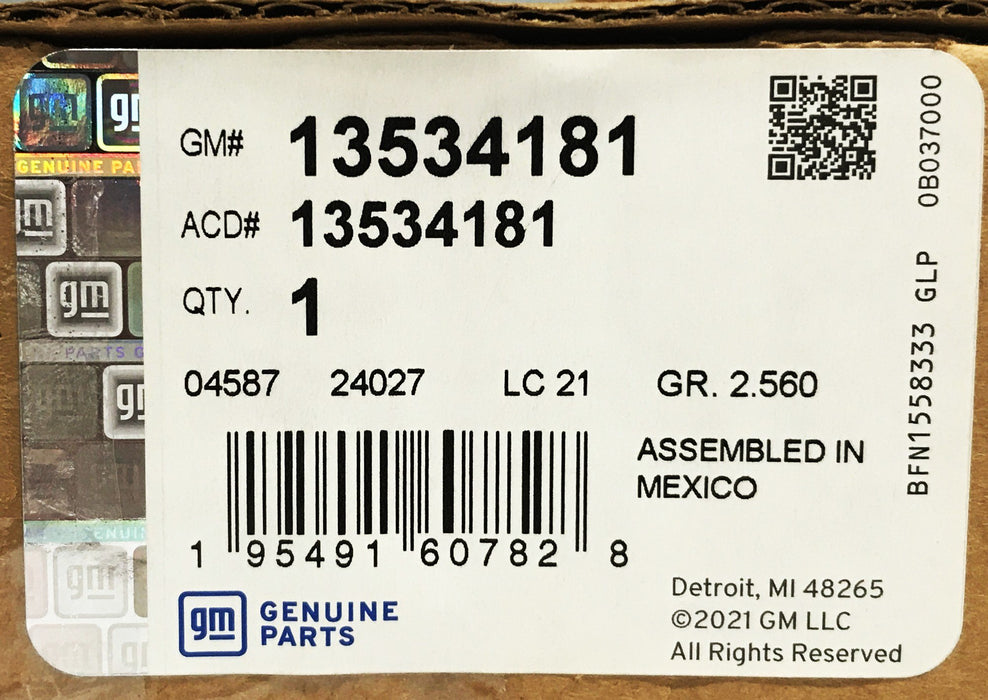 GM OEM Body Control Module 13534181 NOS