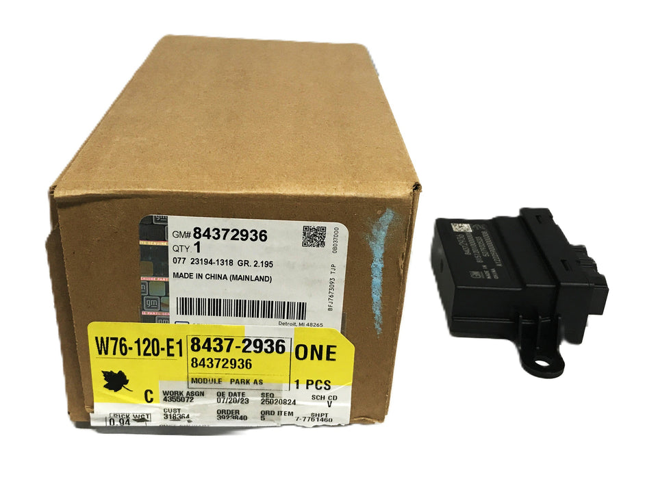 GM Parking Assist Control Module 84372936 NOS