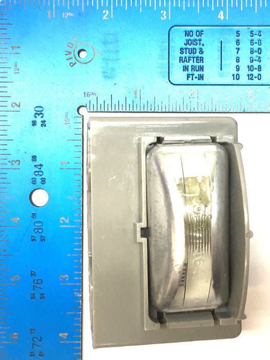 Grote License Plate Lamp and Housing 4396 [Lot of 2] NOS
