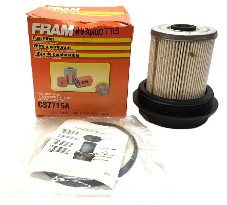 Fram Fuel Filter and Gasket CS7715A NOS