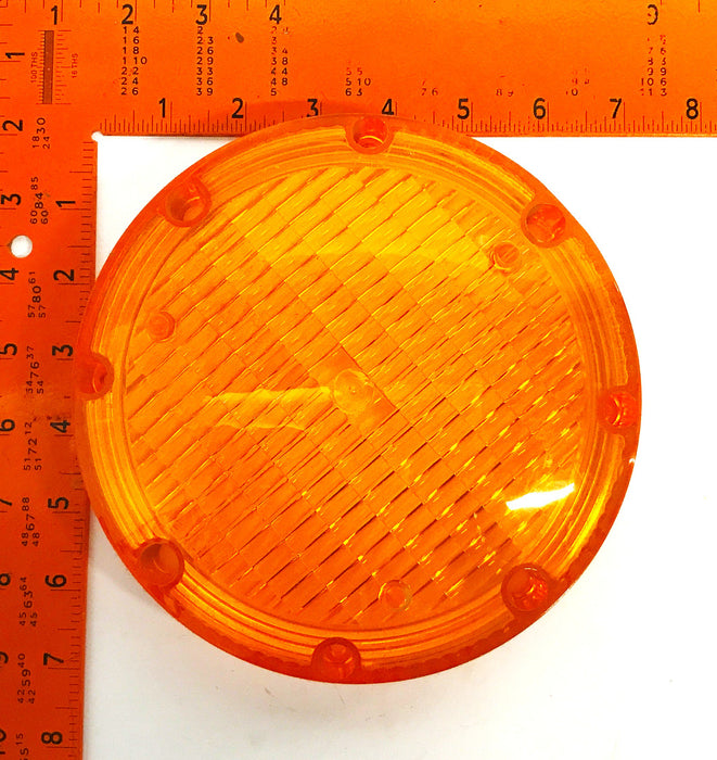 Weldon Amber Warning Light Lens W1004A [Lot of 3] NOS