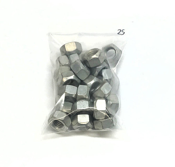 Unbranded 5/8"-11 Hex Nut [Lot of 25] NOS