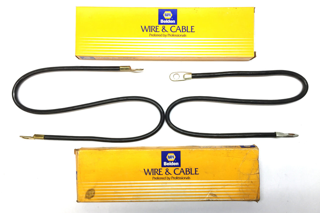 Napa Belden 29"/4 GA. Switch to Starter Cable 712994 (Lot of 2] NOS