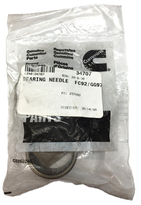 Cummins Needle Bearing 3893913 NOS
