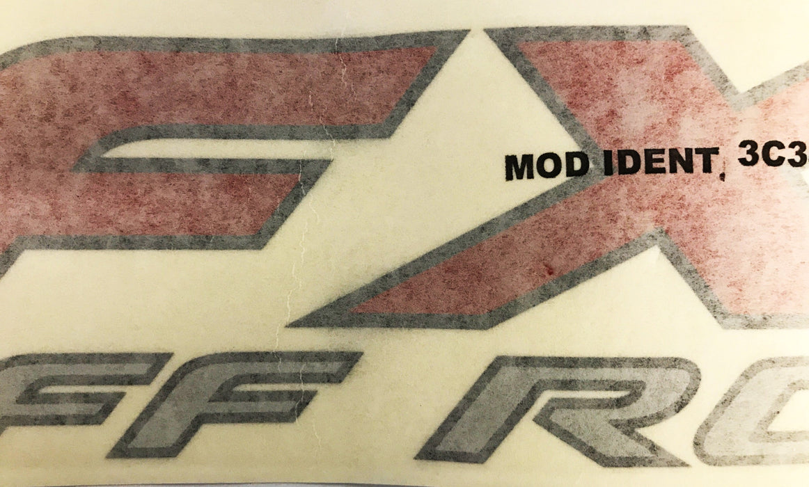 Ford Bedside "FX4 OFF ROAD" Decal 3C3Z-16720-AAA NOS