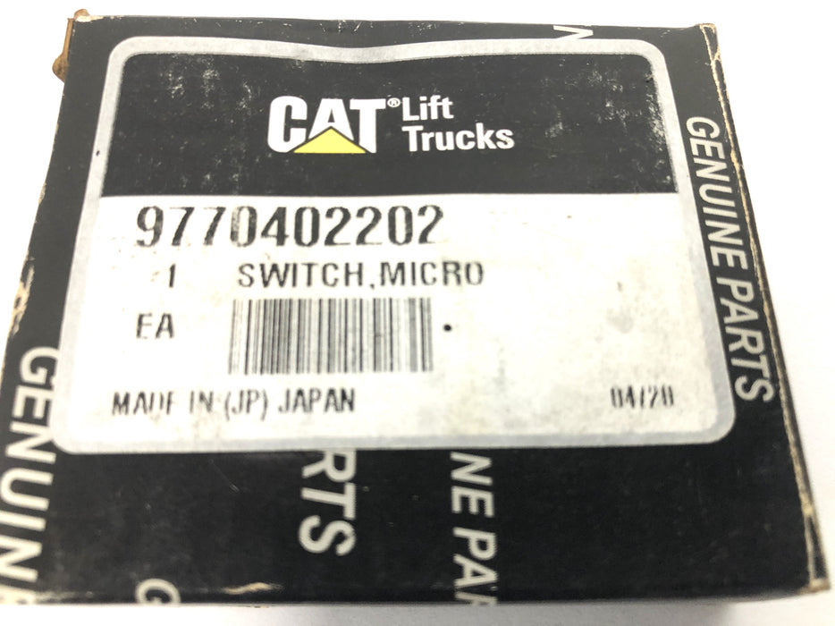 CAT Lift Trucks Microswitch 9770402202 NOS