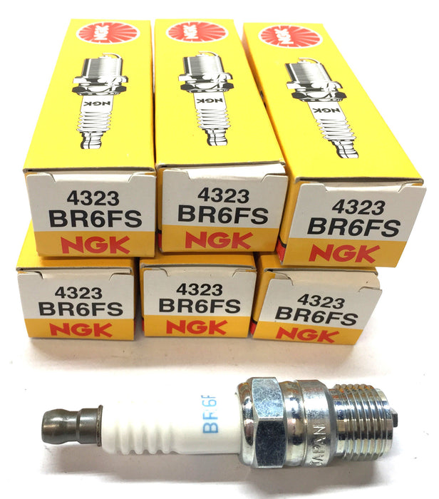 NGK Spark Plug 4323BR6FS [Lot of 6] NOS