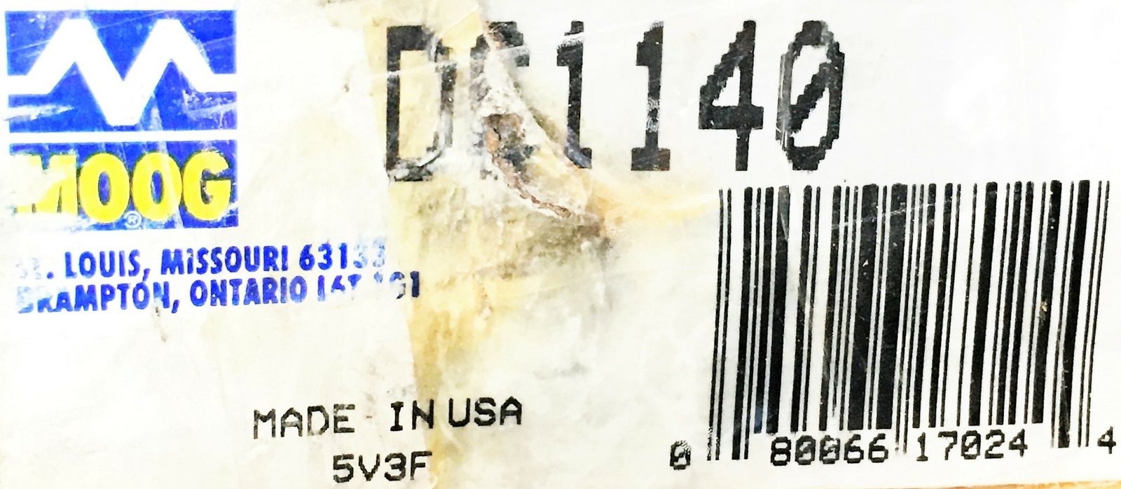 Moog Steering Tie Rod End DS1140 NOS