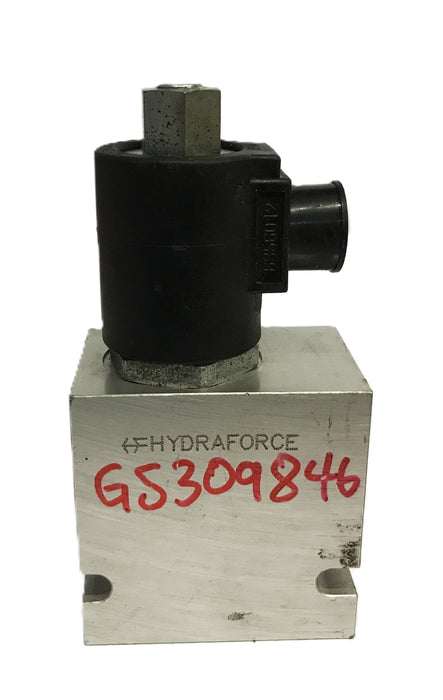 Hydraforce Aluminum 3-Port Hydraulic Valve GS306846 NOS Valve