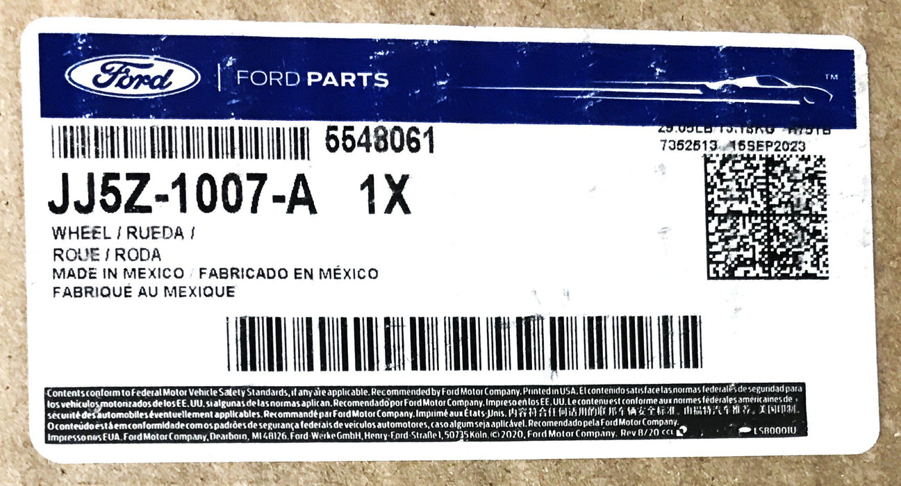 Ford Wheel Assembly JJ5Z-1007-A NOS