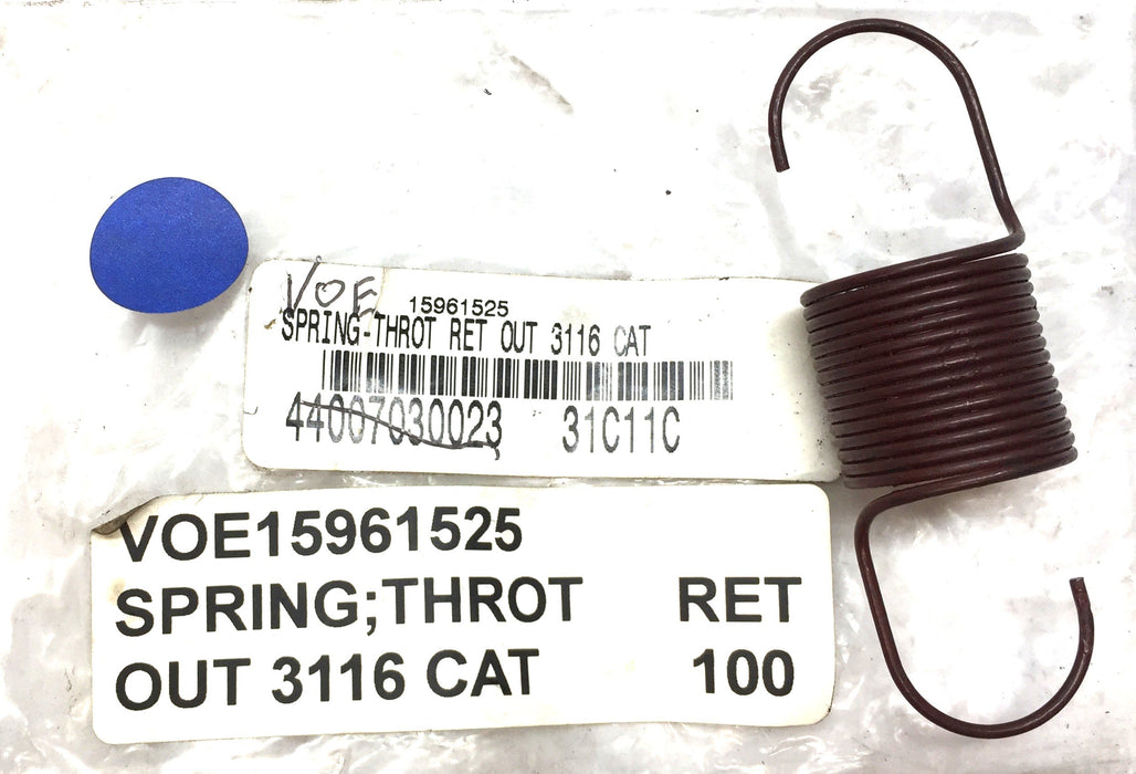 Volvo Throttle Return Spring VOE15961525 NOS
