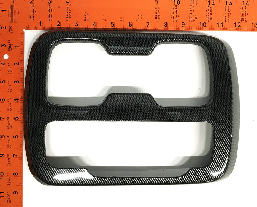 GM OEM Cross Line Floor Console Trim Plate 23122869 NOS