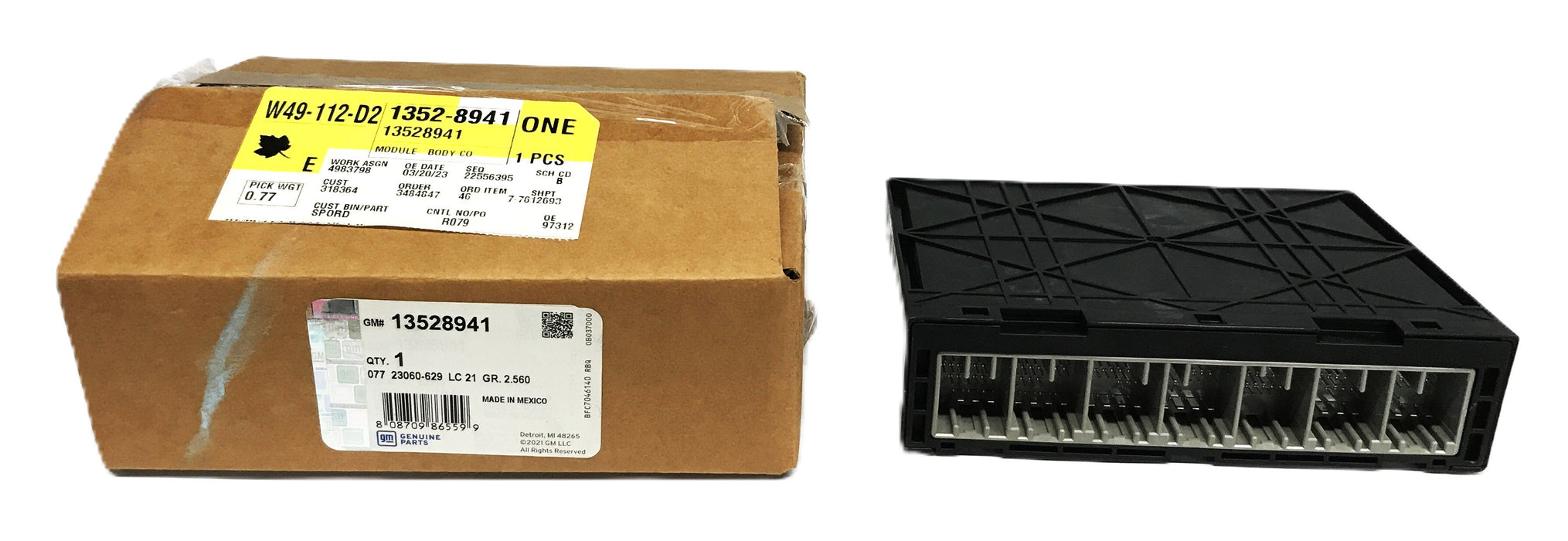 GM Body Control Module 13528941 NOS